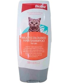 Resim Bioline Renkli Kediler İçin Kedi Şampuanı 200 ML 