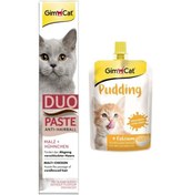 Resim Gimcat Duo Paste Tavuklu Malt Kedi Macunu 50 G + Gimcat Classic Kalsiyum 