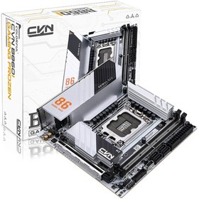 Resim Colorful CVN B860I GAMING FROZEN V20 DDR5 8800MHz ITX Gaming (Oyuncu) Anakart 