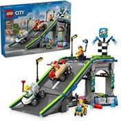 Resim LEGO City Senin Kuralların: Yarış Arabası Rampa Parçası 60460 