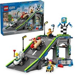 Resim LEGO City Senin Kuralların: Yarış Arabası Rampa Parçası 60460 