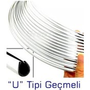 Resim 15 Metre U Tipi Geçmeli Krom Rengi 