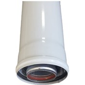 Resim Hermetik Baca Uzatma Borusu 50 Cm (İç Baca Alüminyum) 