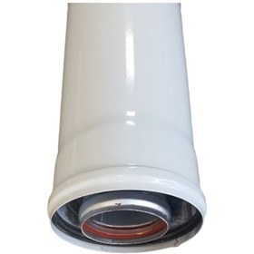 Resim Hermetik Baca Uzatma Borusu 50 Cm (İç Baca Alüminyum) 