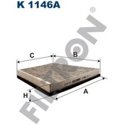 Resim FILTRON K1146A POLEN FİLTRESİ CLS (C219)-E CLASS(W/S211) 
