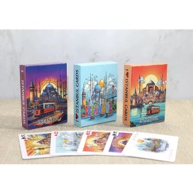 Resim MiraLive Istanbul Temalı Oyun Kartı 