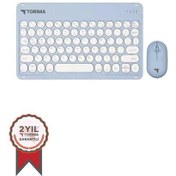 Resim Torima TMK 08 Optik Kablosuz Bluetooth Klavye Mouse Seti 