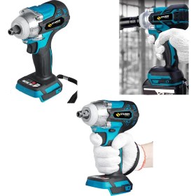 Resim Sturdy C Series 88V 10AH Kömürsüz Motor Tam Dijital Devir Ayarlı Metal Şanzıman Şarjlı Somun Sökme Makinesi 