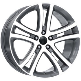 Resim EMR-DY549-02 8.5x19"-5x112 ET33 57.1 Gun Metal Diamond Jant (4 Adet) 