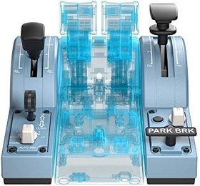 Resim Thrustmaster TCA Quadrant Add-On Airbus Edition - PC İçin Resmi Lisanslı Uçuş Ekipmanı - Flap, Hız Freni (Spoiler) ve İniş Takımı Kontrolleri - Sivil Havacılık Simülasyonu 