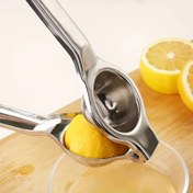 Resim 1 Adet Paslanmaz Çelik Manuel Meyve Sıkacağı - El Presli Limon ve Portakal Sıkma Makinesi, Ergonomik Saplı Narenciye Meyvesi Suyu Ekstraktörü, Ev Mutfak Kullanımı İçin Dayanıklı Kolay Temizlenebilir Tasarım, Süt Hazırlama | Fonksiyonel Mutfak Gereci | Paslanmaya Karşı Dirençli Mutfak Eşyası 