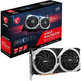 Resim MSI RADEON RX 6750 XT MECH 2X 12G OC RX6750XT 12GB GDDR6 192B Gaming Ekran Kartı 