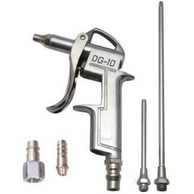 Resim Hava Tabancası Uzun - Kompresör Hava Üfleme Tabancası - 5 Parça H 