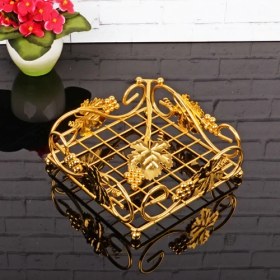 Resim Kosova Cmg-001 Altın Set Üstü Peçetelik 