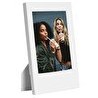 Resim Fujifilm Instax Mini Film Uyumlu Klasik Beyaz Fotoğraf Çerçevesi 