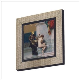 Resim Türk Hamamında İki Kadın Jean-léon Gérôme, 1872 Baskılı Mdf Magnet 7x7 408 