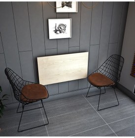 Resim Asratrend Duvara Monte Masa Çalışma Yemek Masası Duvardan Asra Trend Dmm-08 