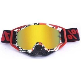 Resim Dancemonkey R23 Klasik Mx Bisiklet Yarış Gözlükleri Kırmızı 