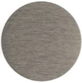 Resim System 4720 Tek Delikli Zamak Düğme Kulp Kalaylı Siyah Saten Renk Çap: 38 mm 