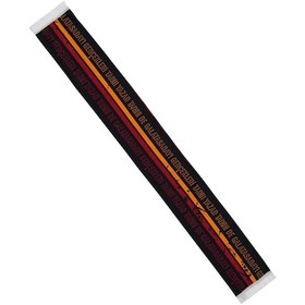 Resim Galatasaray Lisanslı Siyah Çizgili Şal Atkı Siyah 