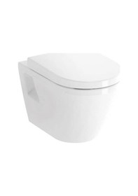 Resim VitrA Integra Rim-Ex Kanalsız Asma Klozet + VitrA Yavaş Kapak 85 + VitrA Gömme Rezervuar Set 800-1868 