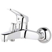 Resim BDL ARMATÜR Krom Mix Banyo Duş Musluğu Çeşmesi Bataryası 