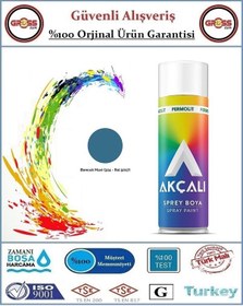 Resim Akçalı Sprey Boya - 400ml Tam Dolum - Boncuk Mavi 