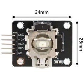 Resim Meon Robotik Otomasyon XY Çift Eksenli Arduino Joystick Modülü 