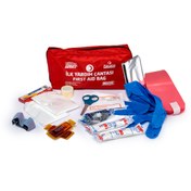 Resim Autokit İLK YARDIM ÇANTASI - RENKLİ BEZ ÇANTALI 