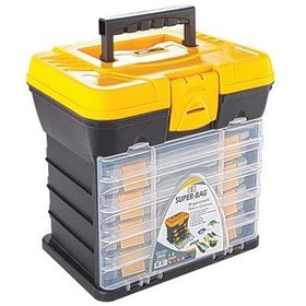 Resim Super Bag ASR-2089 Organizerli Hobby Tabure / Takın Çantası 
