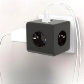 Resim OZCMAX Isıya Dayanıklı Termal Akım Korumalı Ve Çocukk Korumalı 3 Priz Girişli 3 Usb Girişli (sb) 