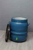 Resim ŞEN PLASTİK Akay 100 Lt Musluklu Varil 