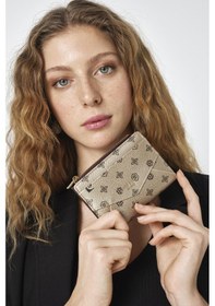 Resim Pierre Cardin 06pc25y605 Kadın Cüzdan Altın Monogram 