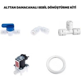 Resim Sulook Gizli Damacanalı Su Sebili Arıtma Montaj Kiti 