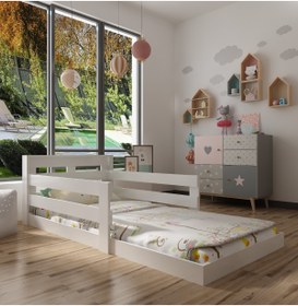 Resim NEWLİNE İdeal Montessori Karyola X2015 90x190 Yatak Uyumlu 