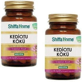 Resim Aksu Vital Shiffa Home Valerian Root - Kediotu Kökü 60 Kapsül 2 Adet 