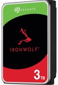 Resim DERİK Eser IronWolf, 3 TB, NAS Dahili Sabit Disk HDD CMR 3,5 İnç, SATA 6 Gb/sn, 5400 Devir/Dakika, 6 