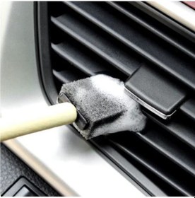 Resim Araç Ev Ve Ofis Temizleme Fırçası Çok Amaçlı Torpido Teyp Klima Temizleme Fırçası Profesyonel 1 Adet 