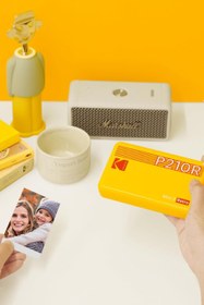 Resim Mini 2 Retro Bluetooth Fotoğraf Yazıcısı 54x86 mm - Beyaz 