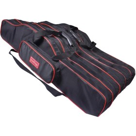 Resim Modibags 120 cm 4 Göz Olta Kamış Çantası Makinayı Sökmeden 8 Adet Olta Sığar 