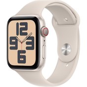 Resim Apple Watch SE 2023 GPS + Cellular 44 MM Alüminyum Kasa M/L Akıllı Saat (Apple Türkiye Garantili) 