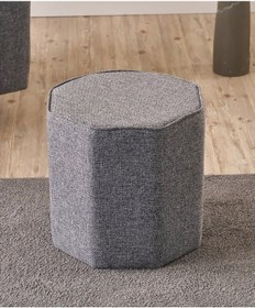 Resim Favora İnözü Puf - Antrasit Antrasit 