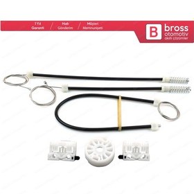 Resim Chevrolet Cruze MK1 2008-2016 İçin Ön Sol Cam Kriko Tamir Seti 