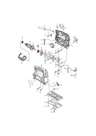 Resim Makita 4329 Rulman 608 Ürün Kodu 210005-4 