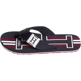 Resim Tommy Hilfiger Erkek Badge Textile Beach Sandalet FM0FM02076 