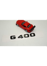 Resim G 400 Bagaj Parlak Siyah ABS 3M 3D Yazı Logo 