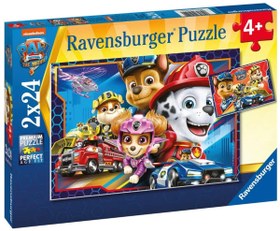 Resim Ravensburger 2x24 Parça Puzzle Paw Petrol 051540 