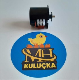 Resim M&H Kuluçka Çevirme Motoru 60ktyz Ac220v 2.5rpm 14w Senkron Motor 
