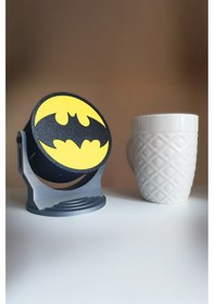 Resim Batman Logolu Gece Lambası Çok Renkli 