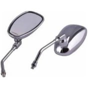 Resim Motosiklet Ayna Takimi Nikel Oval 10 Mm.8Mm 475495854 